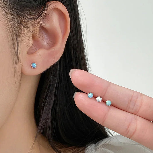 Stæks Signature Opal Studs
